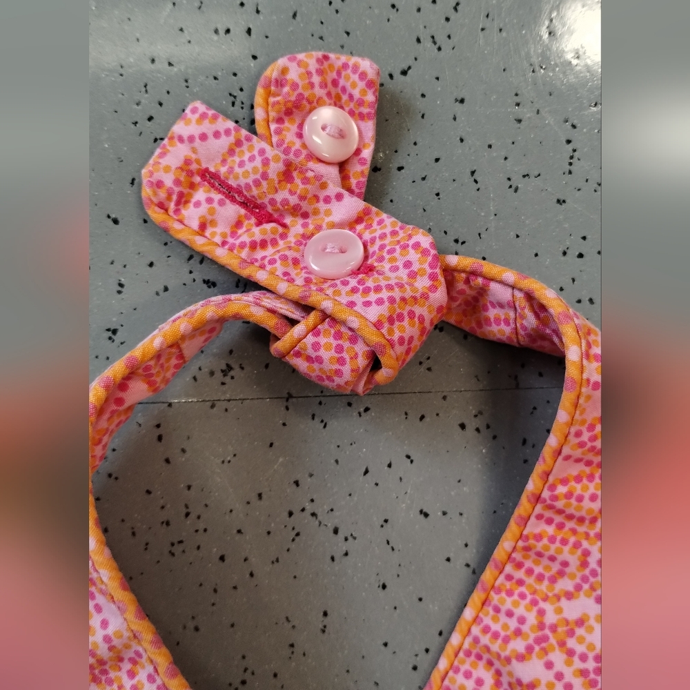 Youngland Girl size 5 Paisley polka dot Floral Stretch A Line Sleeveless Dress - Picture 7 of 13